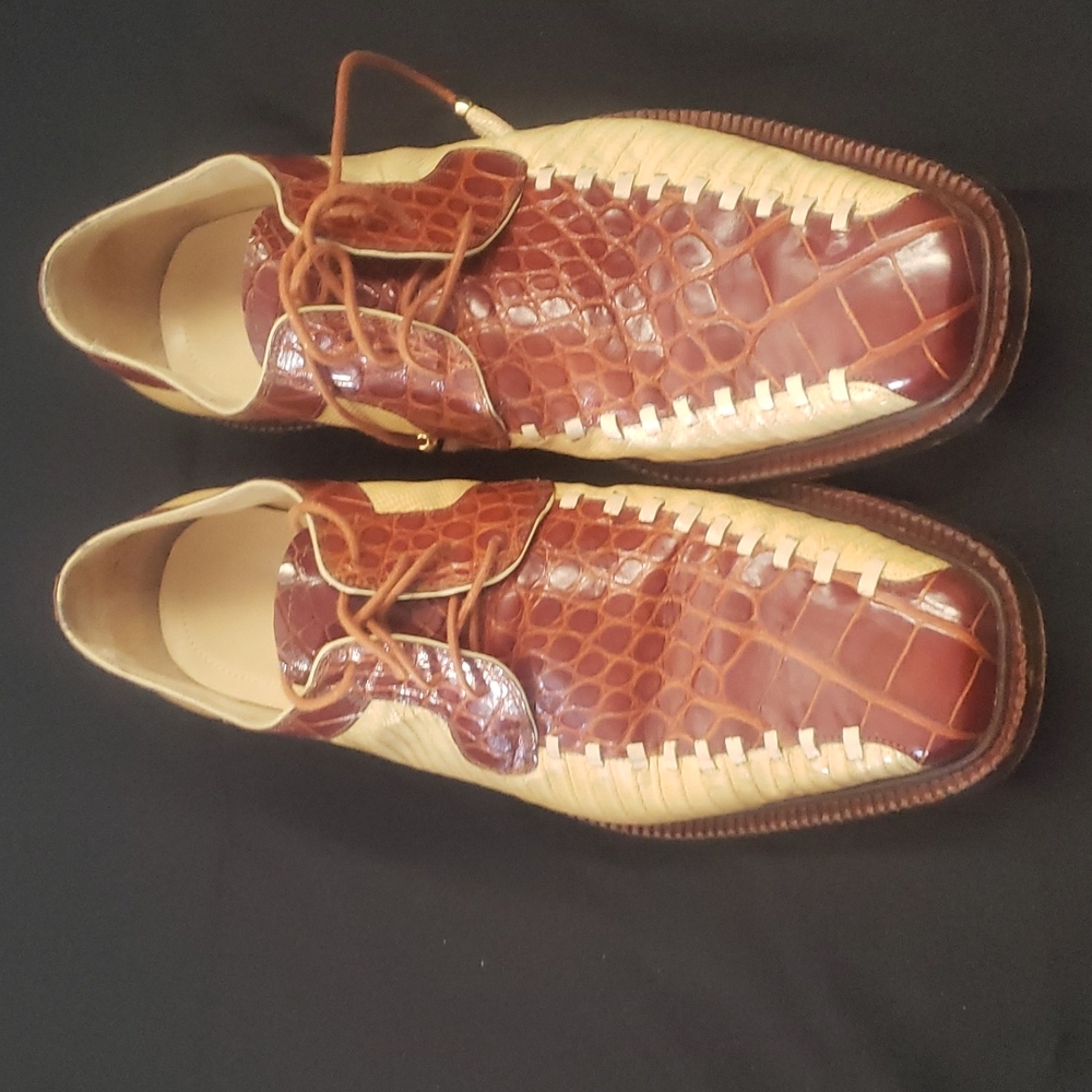 Max Leather Alligator shoes